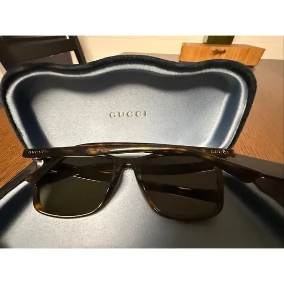 GUCCI TORTOISE SUNGLASSES 🟩🟥🟩 - Picture 1 of 4